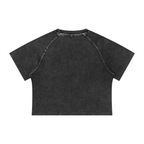 MIRAJE Mineral Wash Cropped Top