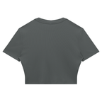 MIRAJE Women's Kiss Mark Cropped T-Shirt