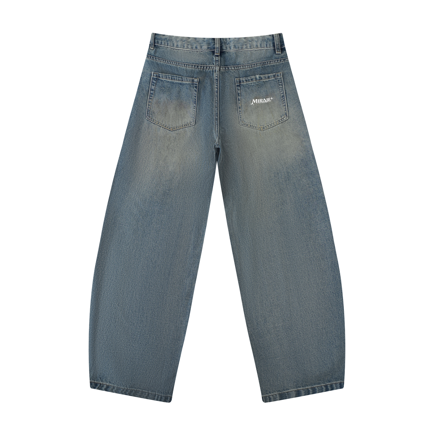 MIRAJE Barrel Leg Jeans