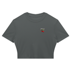 MIRAJE Woman's Cherry Cropped T-Shirt