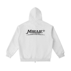 MIRAJE Zip-Up (Black Letters)