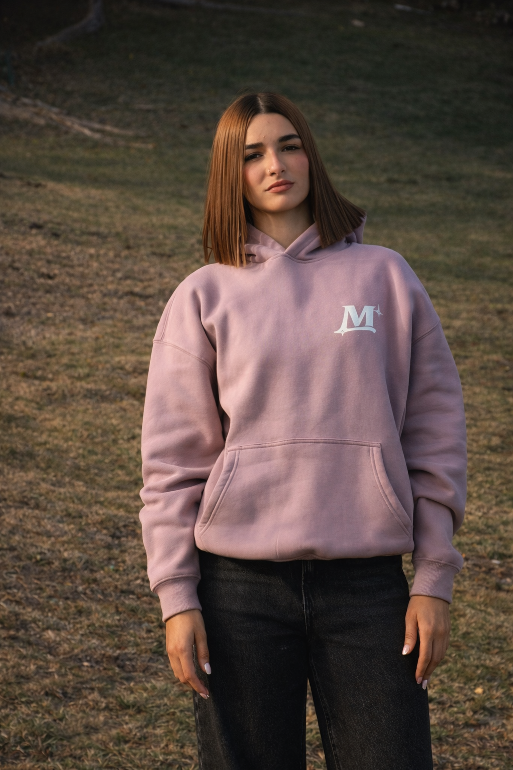 MIRAJE Hoodie (White Letters)