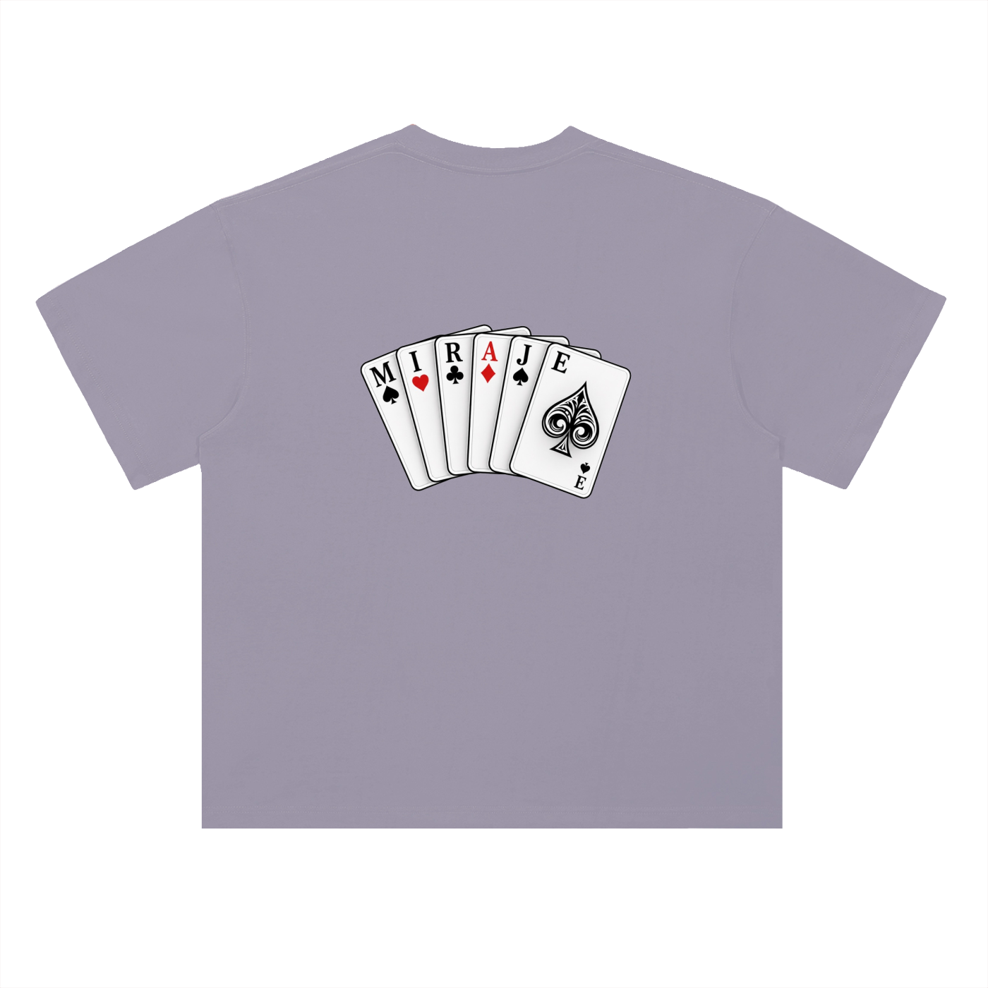 MIRAJE Poker Card T-Shirt