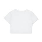 MIRAJE Fitted Crop Cotton T-Shirt