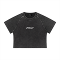 MIRAJE Mineral Wash Cropped Top