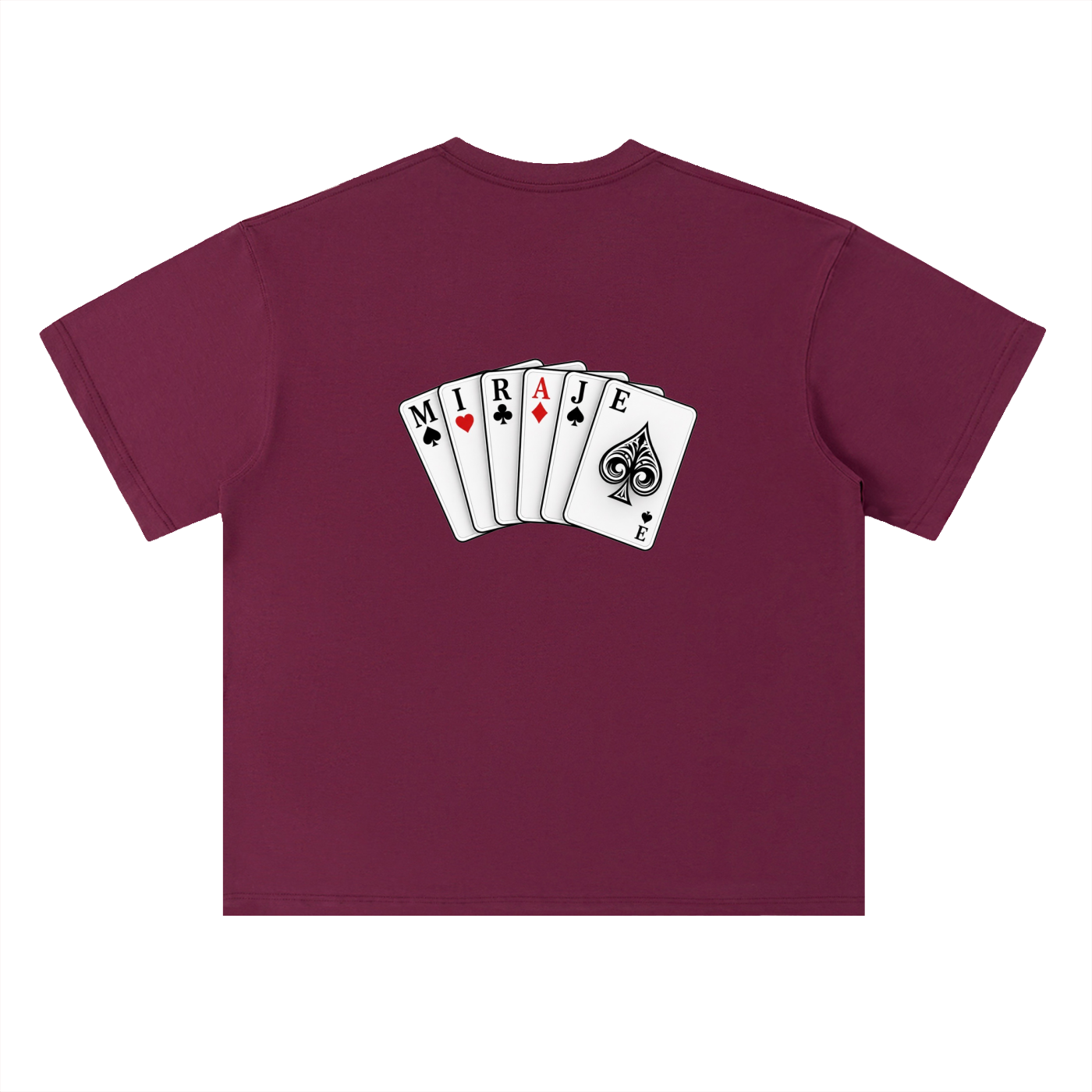 MIRAJE Poker Card T-Shirt