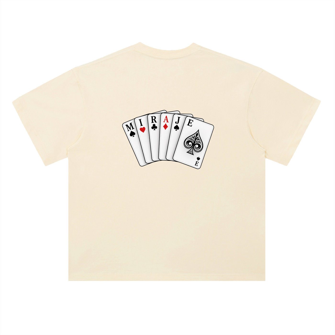 MIRAJE Poker Card T-Shirt