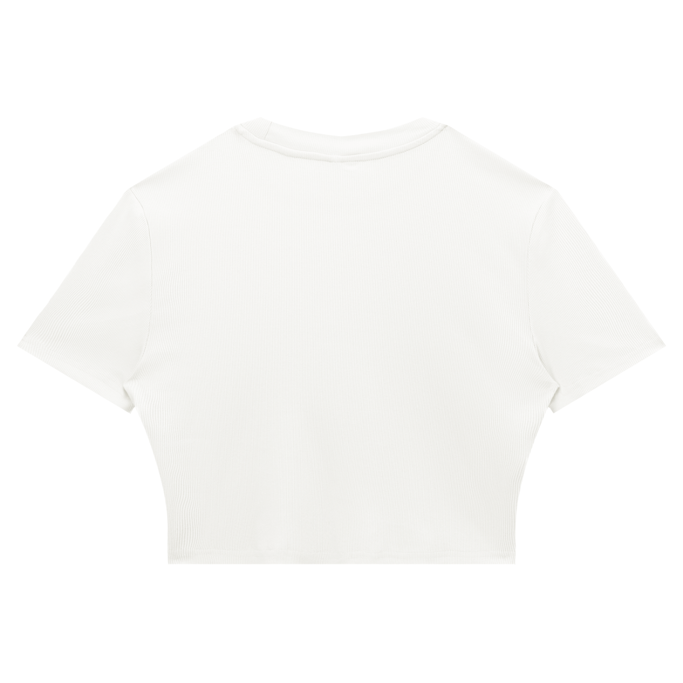 MIRAJE Women's Kiss Mark Cropped T-Shirt