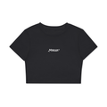 MIRAJE Fitted Crop Cotton T-Shirt