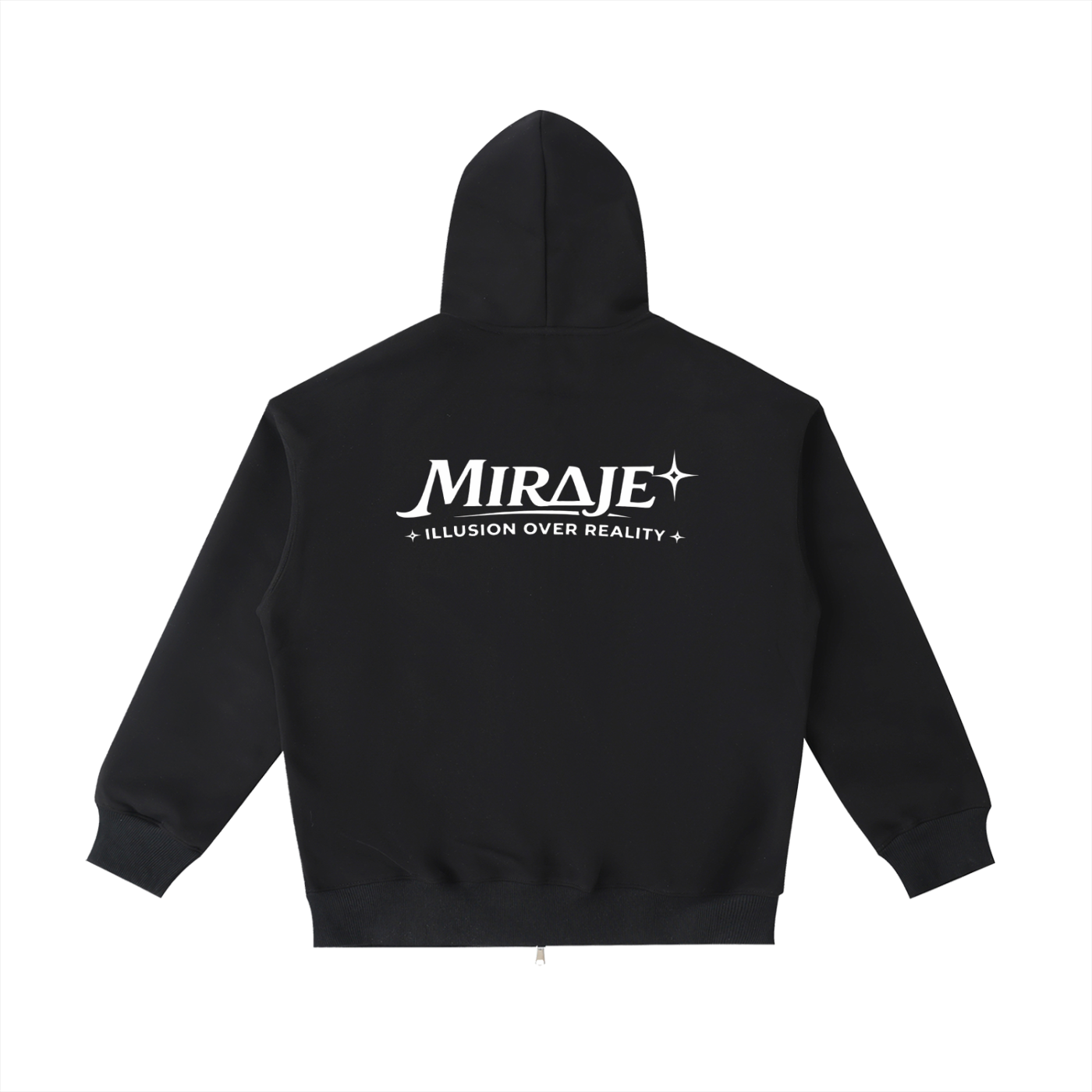 MIRAJE Zip-Up (White Letters)