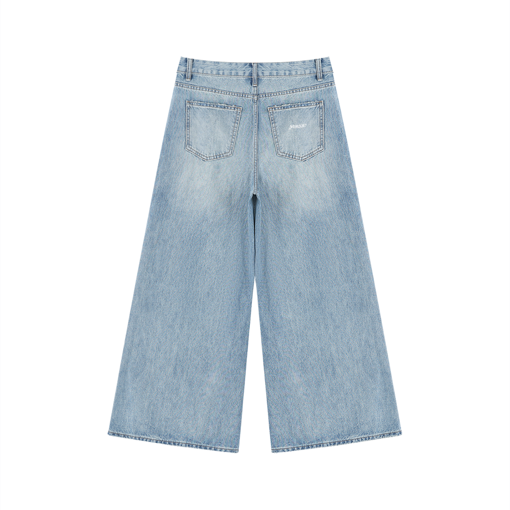 MIRAJE Women's Wide Leg Jeans