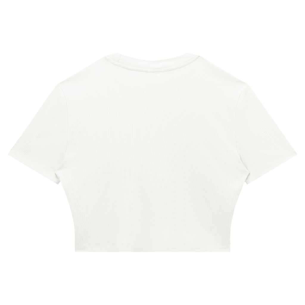 MIRAJE Woman's Cherry Cropped T-Shirt