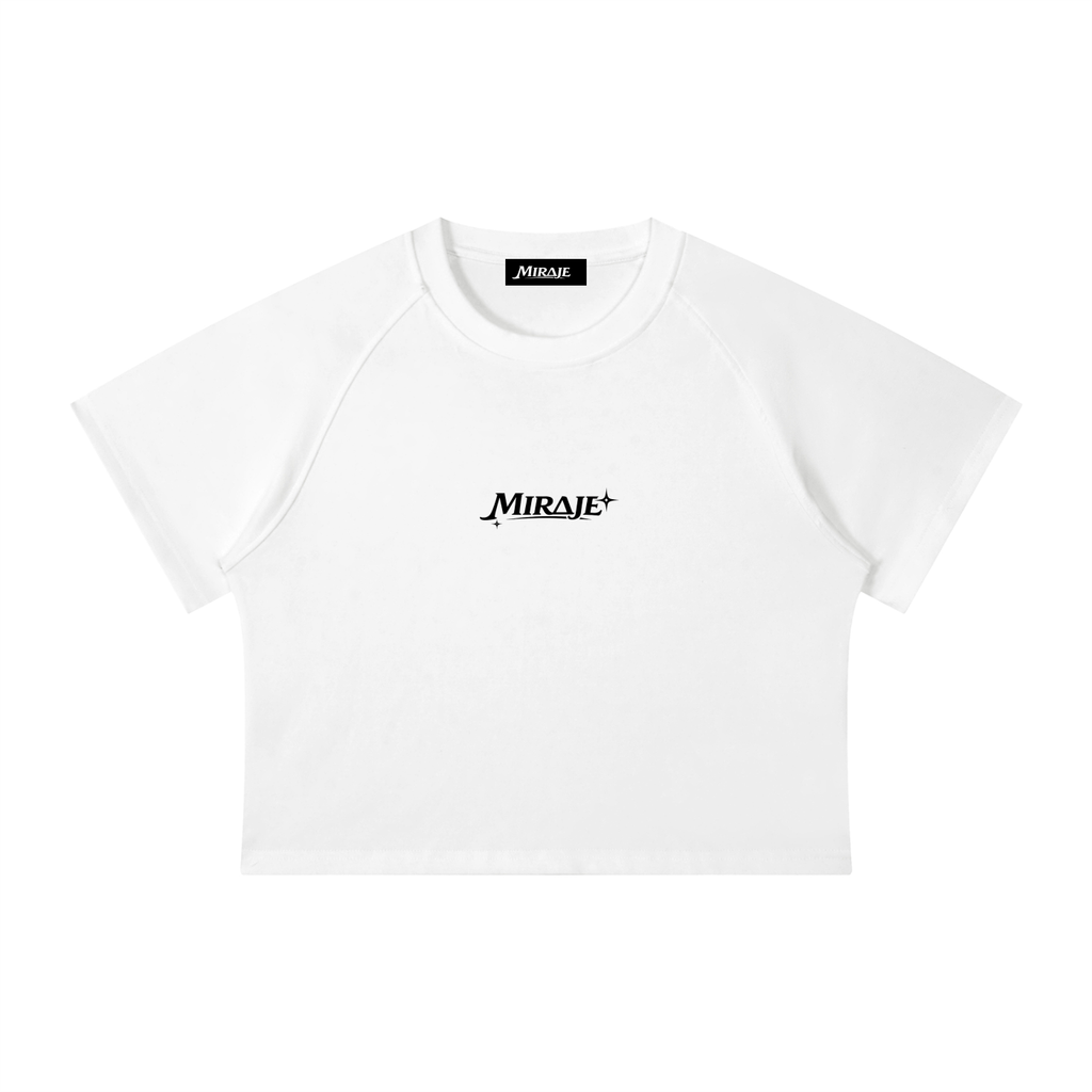 MIRAJE Mineral Wash Cropped Top