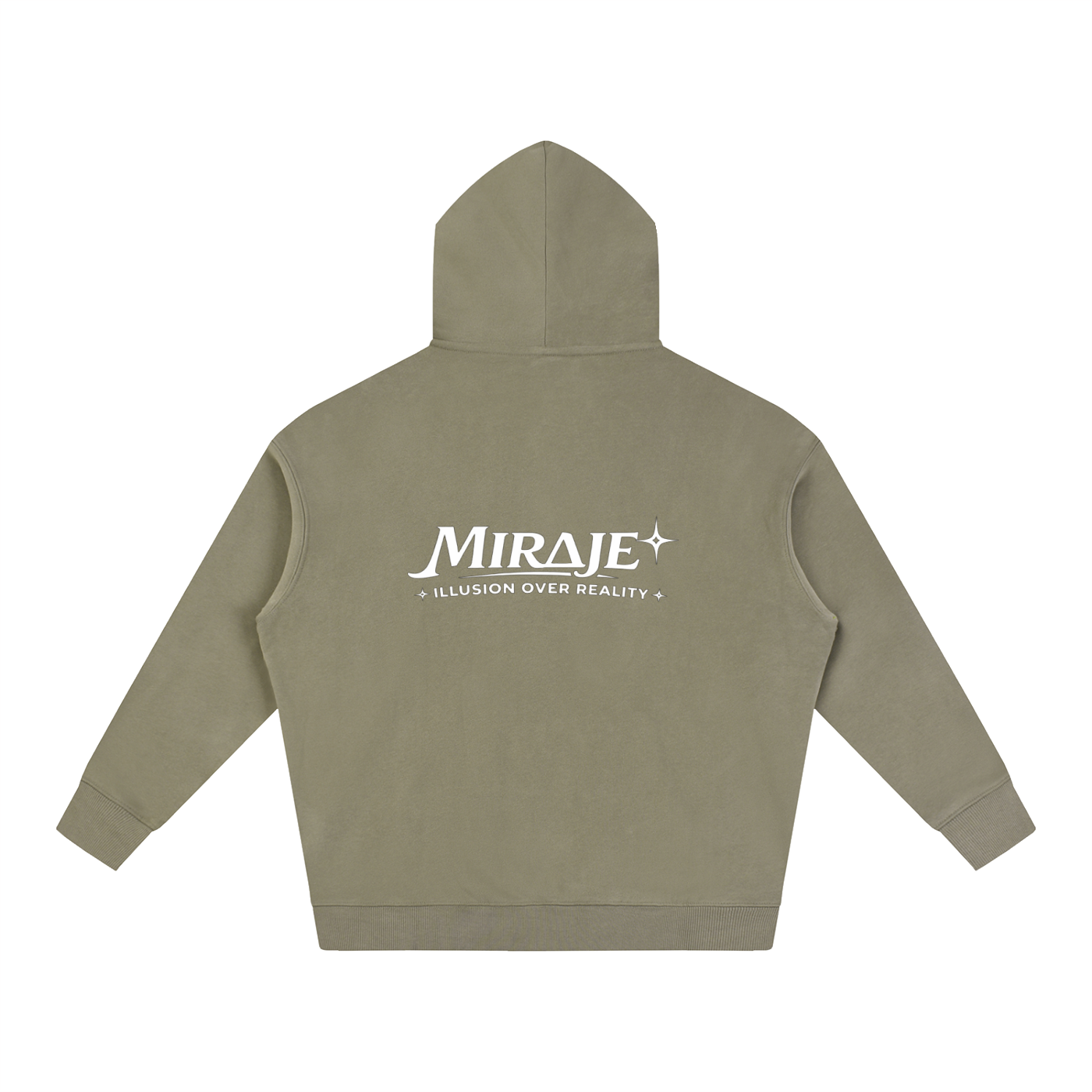 MIRAJE Hoodie (White Letters)