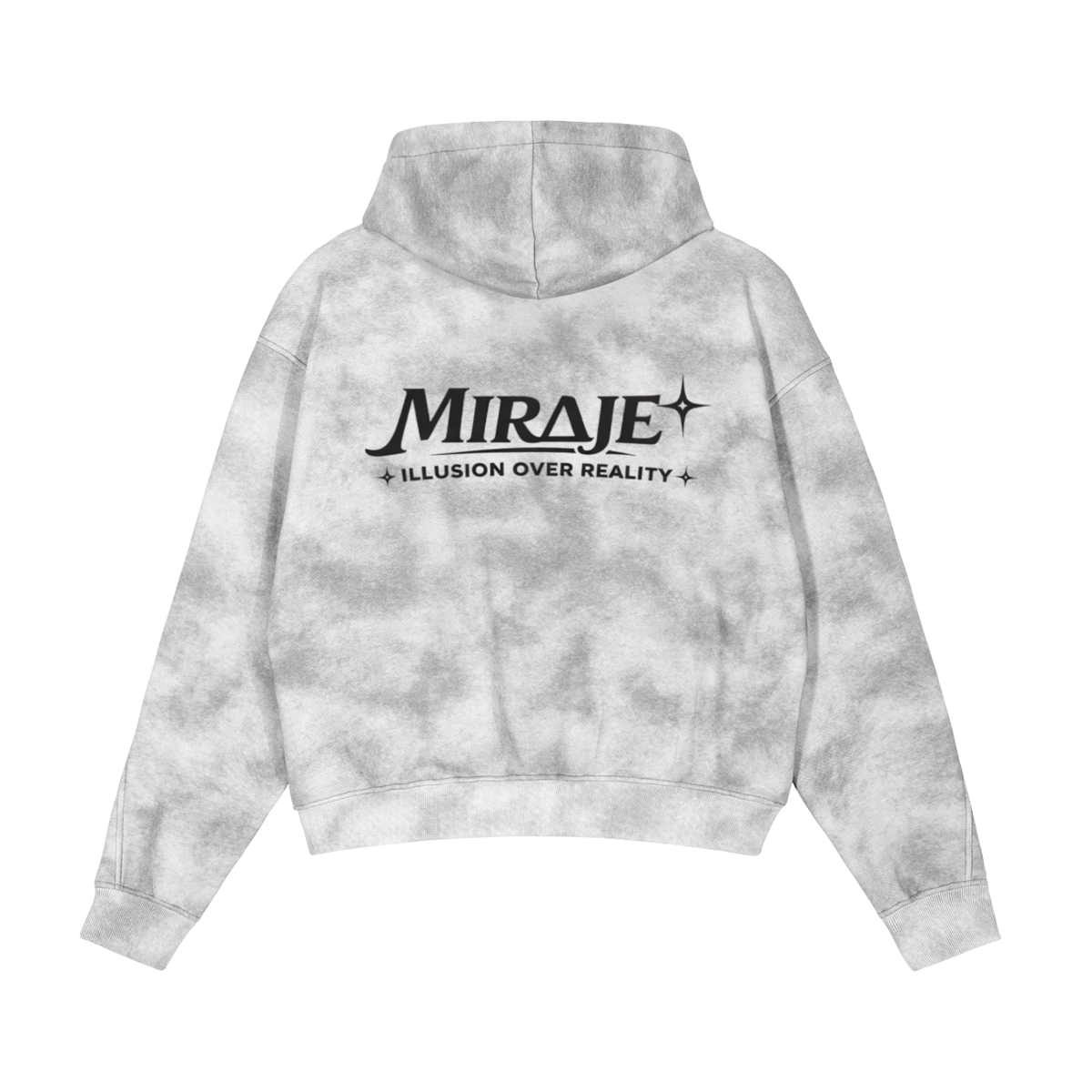 MIRAJE Dirty Washed Zip-Up