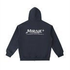 MIRAJE Zip-Up (White Letters)