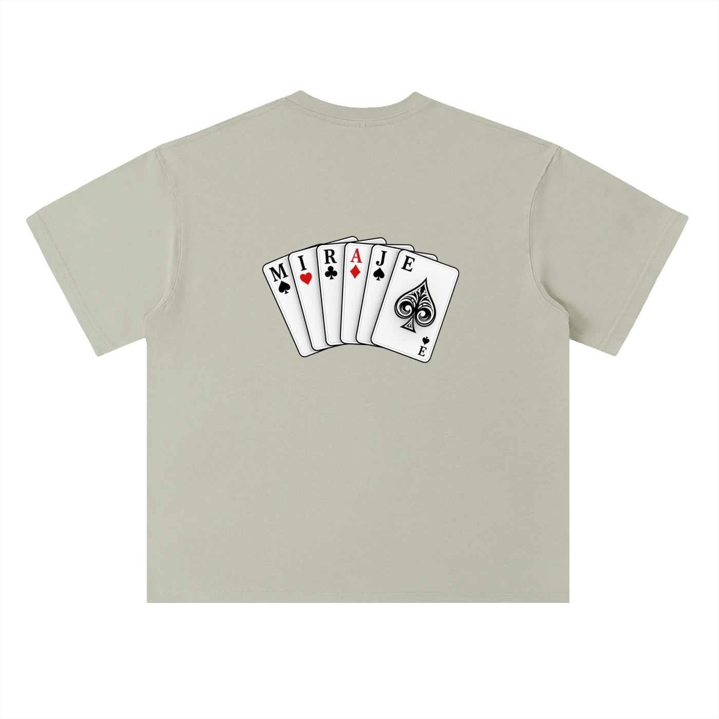 MIRAJE Poker Card T-Shirt